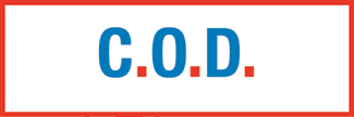 C.O.D., 3" x 1", Gloss Paper, 1000/Roll - ICC Canada