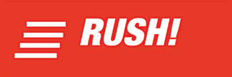 Rush, 3" x 1", Gloss Paper, 1000/Roll - ICC Canada