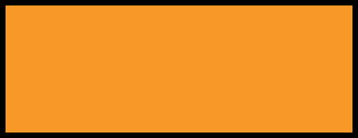 Orange Panel, Rigid Vinyl, 16" x 6.25", Blank - ICC Canada