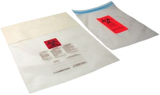 Leakproof Bag System - 7″ x 8″ Primary, 6″ x 8.5″ Secondary - ICC Canada