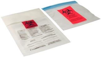 Leakproof Bag System - 9″ x 12″ Primary, 11″ x 12″ Secondary - ICC Canada