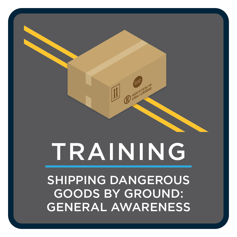Shipping Dangerous Goods by Ground in Canada General Awareness ICC