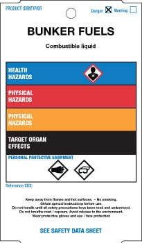 Ghs Workplace Orange Style Custom Un Number 9 5 Mil Synthetic 6 X 3 5 English Bunker Fuels Example Icc Compliance Center Inc Canada
