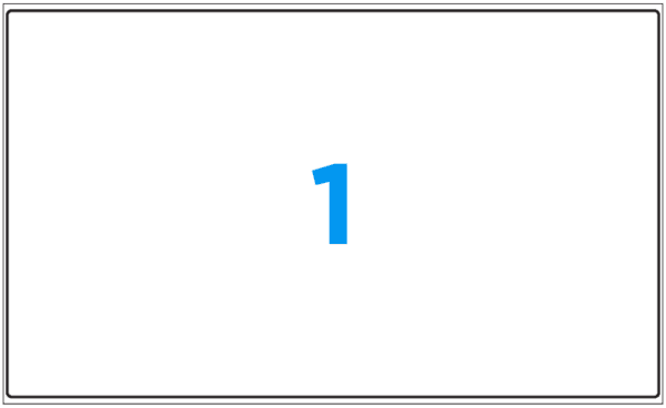 Blank Vinyl Label - 8.25" x 13.875", 100/Pack - ICC USA