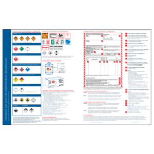 Shipping by Dangerous Goods by Air Chart, French - ICC USA