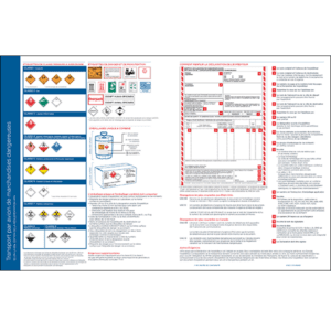 Shipping by Dangerous Goods by Air Chart, French - ICC USA
