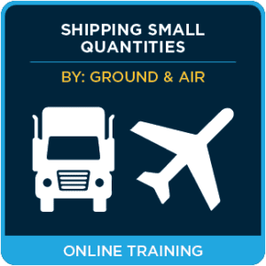 Shipping Small Quantities by Ground (49 CFR) and Air (IATA) - Online Training - ICC USA