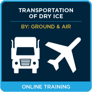 Transportation of Dry Ice by Ground (49 CFR) and Air (IATA) - Online Training - ICC USA