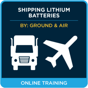 Shipping Lithium Batteries by Ground (49 CFR) and Air (IATA) - Online Training - ICC USA