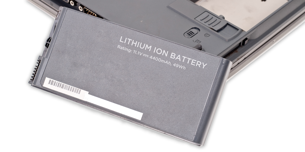 Lithium Batteries, Laptop battery