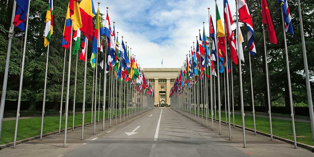 Palais des Nations in Geneva