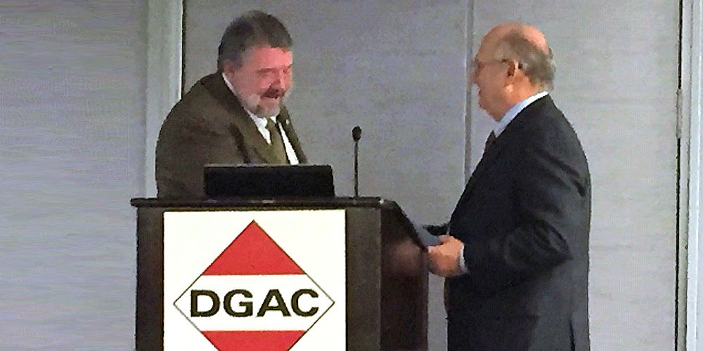 Ed Mazzullo Honored at 40th DGAC Annual Summit and Exposition