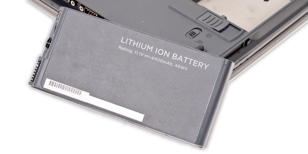 Lithium Batteries, Laptop battery