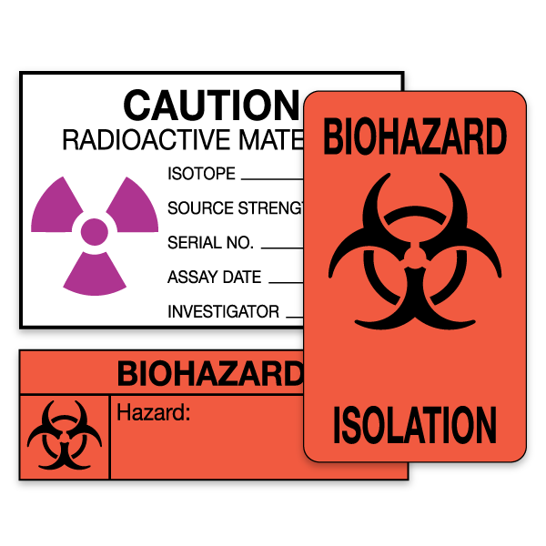 Biohazard & Biological Labels ICC