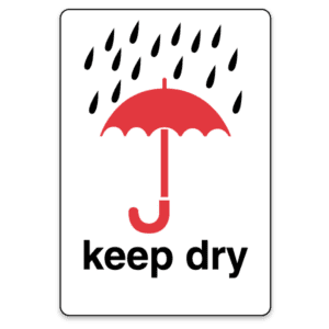 Keep Dry Labels