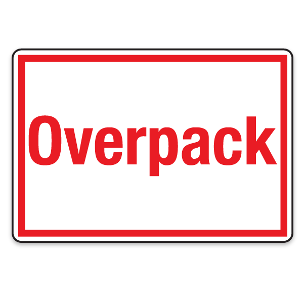 “OVERPACK” Markings Overdone? ICC Compliance Center Inc USA