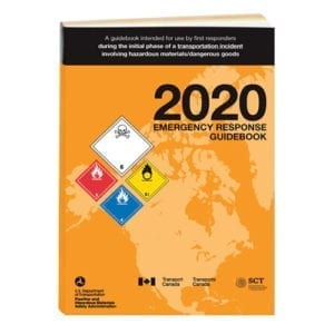 2020 Emergency Response Guide (ERG), English, 5.5" x 7.5" - ICC USA