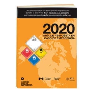2020 Emergency Response Guide (ERG), Spanish, 5.5" x 7.5" - ICC USA