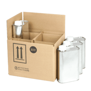 4G UN F-Style Shipping Kit - 4 x 1 Quart (with cans) - ICC USA