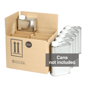 4G UN F-Style Shipping Kit - 6 x 1 Quart (without cans) - ICC USA