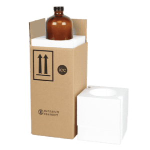 4G UN Glass Bottle Shipping Kit - 32 oz - ICC USA