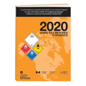 2020 Emergency Response Guide (ERG), French, 5″ x 7″ - ICC USA