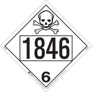 UN 1846, Hazard Class 6 - Poison, Rigid Vinyl - ICC USA