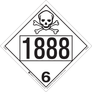 UN 1888, Hazard Class 6 - Poison, Rigid Vinyl - ICC USA