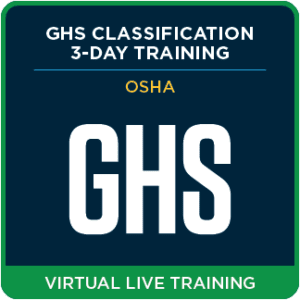 GHS Classification (OSHA) – Virtual Live 3 Day Training - ICC USA