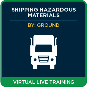 Shipping Hazardous Materials by Ground (49 CFR) - Virtual Live 2 Day Training - ICC USA