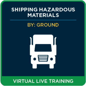 Shipping Hazardous Materials by Ground (49 CFR) - Virtual Live 2 Day Training