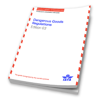 2022 IATA Dangerous Goods Regulations (63rd Edition), Perfect Bound, English