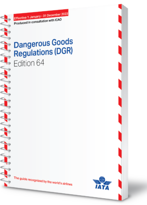 2023 IATA Dangerous Goods Regulations (64th Edition), Spiral Bound, English - ICC USA