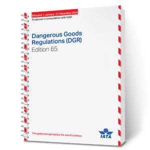 2024 IATA Dangerous Goods Regulations (65th Edition), Spiral Bound, English - ICC USA