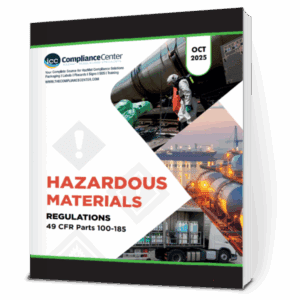 49 CFR Hazmat Regulations 100-185, Bound, October 2025 Edition - ICC USA 49 CFR Hazmat Regulations 100-185, Bound, October 2025 Edition - ICC USA
