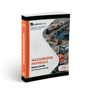 49 CFR Hazmat Regulations 100-185, October 2026 Edition - ICC USA