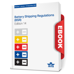 IATA 2027 Battery Shipping Regulations (BSR), 14th Edition, Digital E-Book - ICC USA