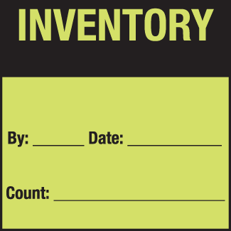 Inventory - 3" x 3", Fluorescent Paper, 500/Roll - ICC USA