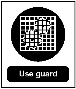 Use Guard, 8.5" x 11", Rigid Vinyl - ICC USA