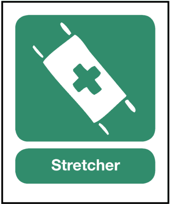 Stretcher, 8.5" x 11", Self-Stick Vinyl - ICC USA