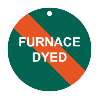 Furnace Dyed, CPPI Tag, Circle, Plastic, English, 50/ Pack - ICC USA