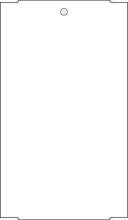 3.5" x 6" Blank Tag - White, 1-Part - ICC USA